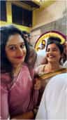 ಚಾಮುಂಡೇಶ್ವರಿ ಸನ್ನಿಧಾನದಲ್ಲಿ ಜಾನ್ವಿ ಭೇಟಿ ಮಾಡಿದ ಅಶ್ವಿನಿ