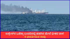 ಉಕ್ರೇನ್‌ನಲ್ಲಿ ಹಡಗಿನ ಮೇಲೆ ದಾಳಿ; 4 ಭಾರತೀಯರ ಸಾವಿಗೆ ಭಾರತ ಖಂಡನೆ