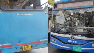 ಯಮ ಸ್ವರೂಪಿಯಾದ ಬಿಎಂಟಿಸಿ ಬಸ್​​​​​ಗಳು: ಬೆಂಗಳೂರಿನಲ್ಲಿ ಮತ್ತೊಂದು ಅಪಘಾತ