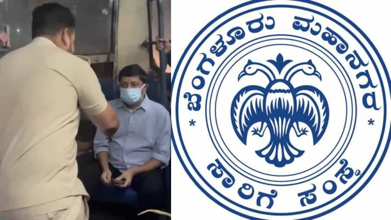 ಸಚಿವ ಭೈರತಿ ಸುರೇಶ್​​ ರಿಯಾಲಿಟಿ ಚೆಕ್ ವೇಳೆ ಉದ್ಧಟತನ: ಬಿಎಂಟಿಸಿ ಬಸ್ ಕಂಡಕ್ಟರ್ ಅಮಾನತು