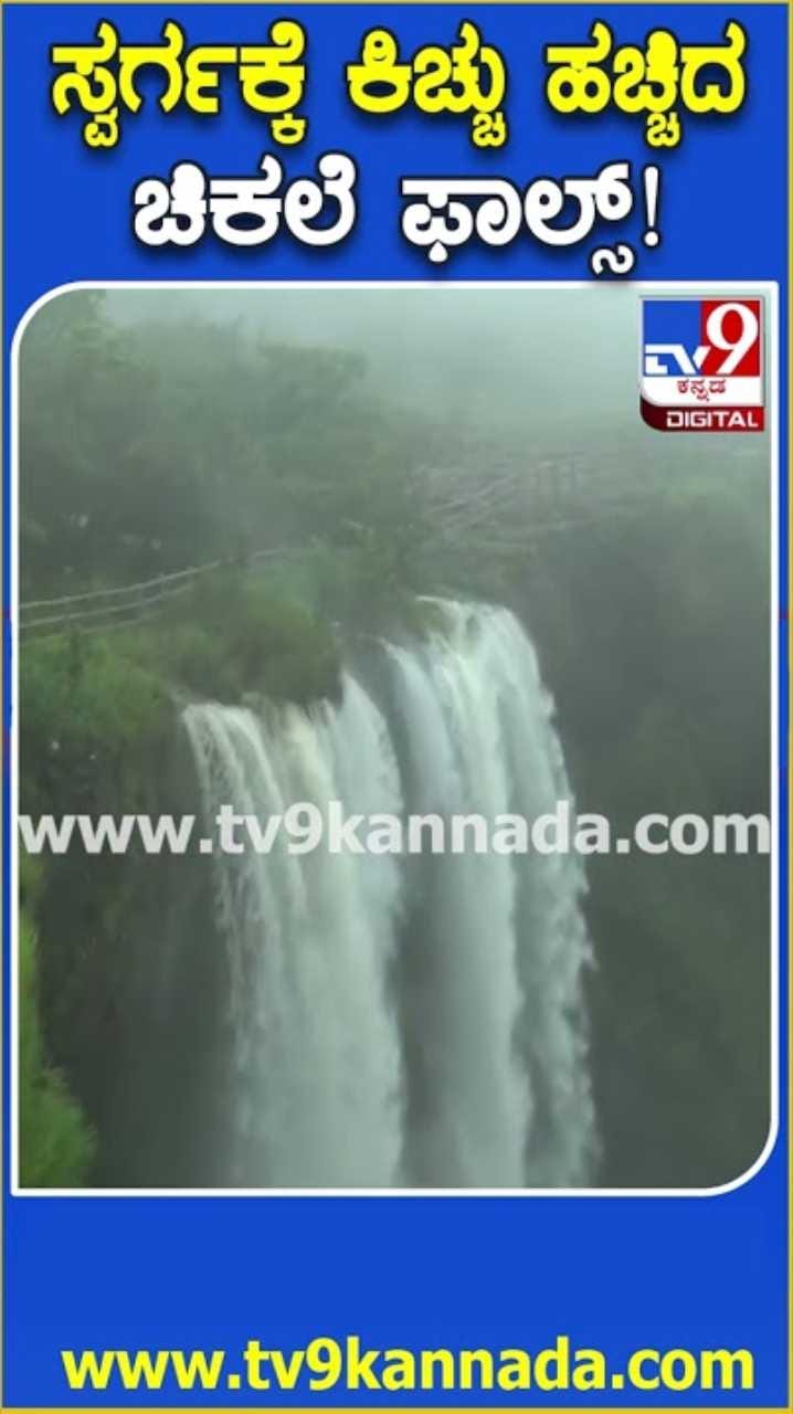 ಚಿಕಲೆ ಫಾಲ್ಸ್​ಗೆ ಬಂತು ಜೀವಕಳೆ!