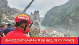 ಚೀನಾದಲ್ಲಿ ಭೀಕರ ಭೂಕುಸಿತ; 8 ಜನ ಸಾವು, 34 ಮಂದಿ ನಾಪತ್ತೆ