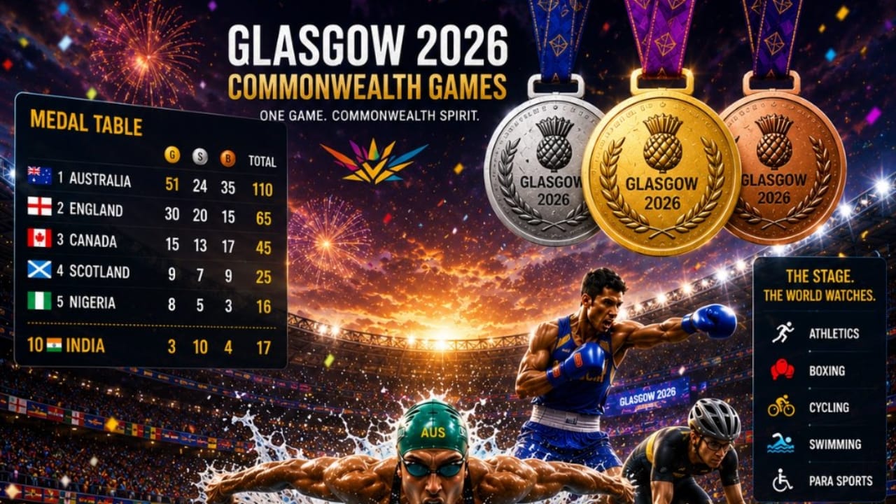 ಕಾಮನ್ವೆಲ್ತ್ ಗೇಮ್ಸ್ 2026: ಭಾರತಕ್ಕೆ 30 ಪದಕಗಳು ಖಚಿತ