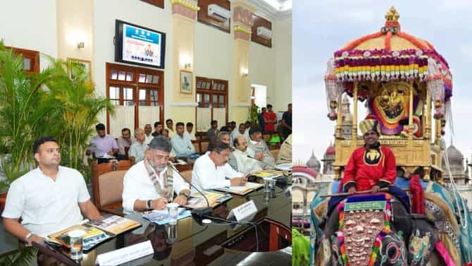 ಮೈಸೂರು ದಸರಾ ಮಹೋತ್ಸವ: ಅ 11ಕ್ಕೆ ಉದ್ಘಾಟನೆ, 21ಕ್ಕೆ ಜಂಬೂಸವಾರಿ