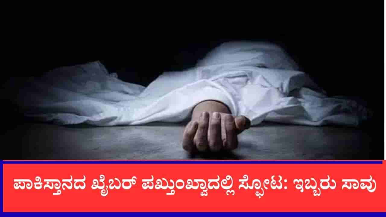 ಪಾಕಿಸ್ತಾನದ ಖೈಬರ್ ಪಖ್ತುಂಖ್ವಾದಲ್ಲಿ ಸ್ಫೋಟ: ಇಬ್ಬರು ಸಾವು, ಉಗ್ರರ ದಾಳಿಯಿಂದ ಕೂದಲೆಳೆ ಅಂತರದಲ್ಲಿ ಪಾರಾದ ಸ್ಥಳೀಯ ನಾಯಕ