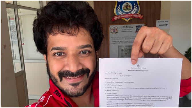 ಅಶ್ಲೀಲ ಟ್ರೋಲ್ ವಿರುದ್ಧ ಪೊಲೀಸ್ ಠಾಣೆಯಲ್ಲಿ ದೂರು ದಾಖಲಿಸಿದ ಧ್ರುವಂತ್
