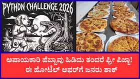ಹಣ ಬೇಡ, ಹೆಬ್ಬಾವು ಕೊಡಿ, ಉಚಿತ ಪಿಜ್ಜಾ ಪಡೆಯಿರಿ!