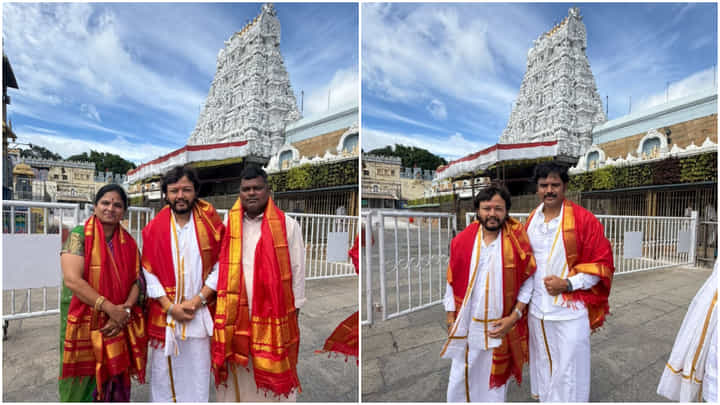 ಹುಟ್ಟುಹಬ್ಬದ ದಿನ ತಿರುಪತಿಗೆ ಭೇಟಿ ನೀಡಿದ ನಟ ‘ಗೋಲ್ಡನ್ ಸ್ಟಾರ್’ ಗಣೇಶ್ ಹುಟ್ಟುಹಬ್ಬದ ದಿನ ತಿರುಪತಿಗೆ ಭೇಟಿ ನೀಡಿದ ನಟ ‘ಗೋಲ್ಡನ್ ಸ್ಟಾರ್’ ಗಣೇಶ್