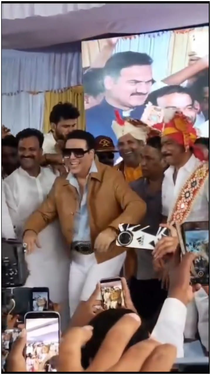 ವಿಜಯಪುರದ ದುರ್ಗಾ ದೇವಿ ಜಾತ್ರೆಯಲ್ಲಿ ನಟ ಗೋವಿಂದ
