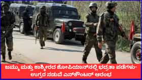 ಜಮ್ಮು ಮತ್ತು ಕಾಶ್ಮೀರದಲ್ಲಿ ಭದ್ರತಾ ಪಡೆಗಳು- ಉಗ್ರರ ನಡುವೆ ಎನ್​ಕೌಂಟರ್