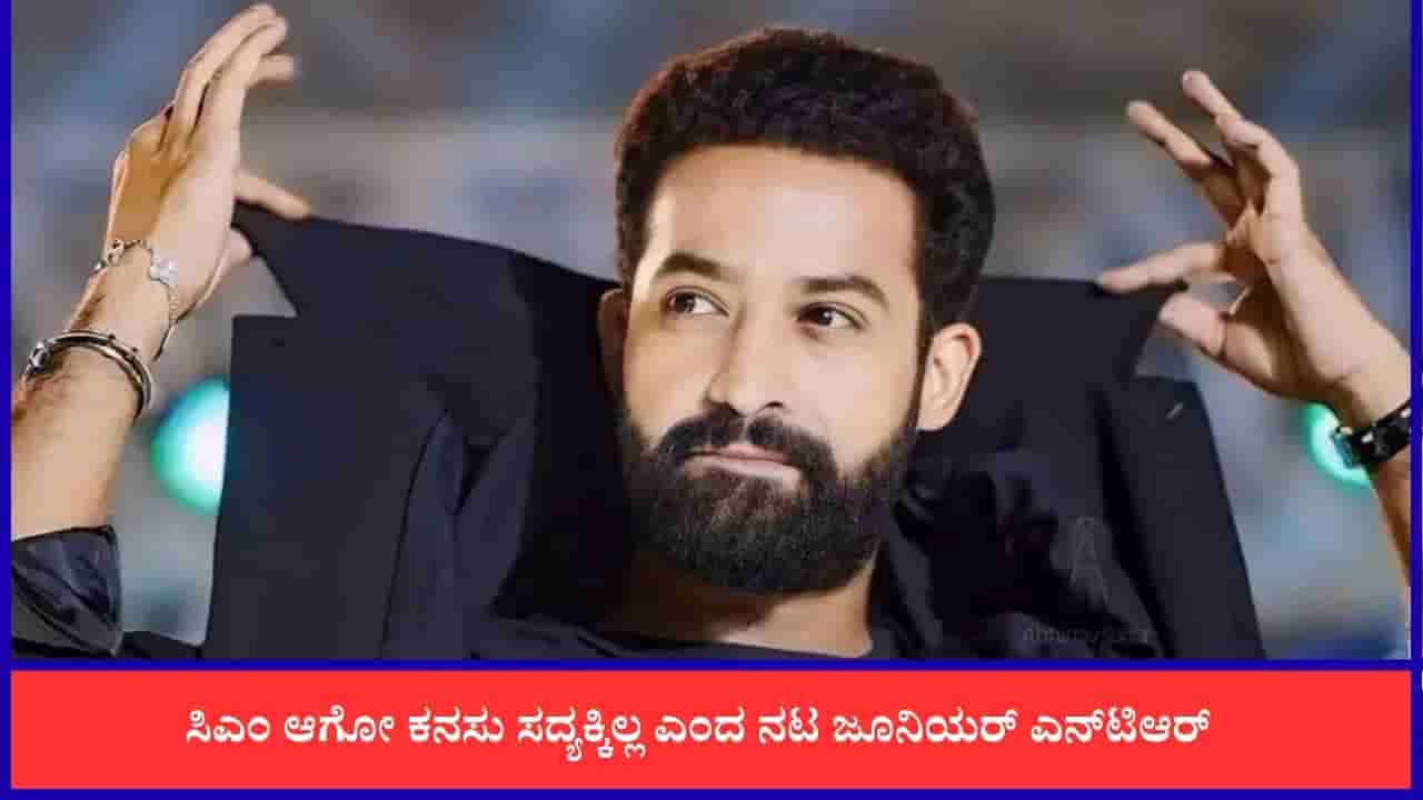 ಜೂನಿಯರ್ ಎನ್ಟಿಆರ್ ಸಿಎಂ ಆಗೋದು ಯಾವಾಗ? ಅವರಿಂದ ಸಿಕ್ಕ ಉತ್ತರ ಏನು?
