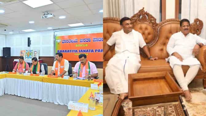 ಸುಧಾಕರ್-SR ವಿಶ್ವನಾಥ್ ಸಂಧಾನ ಸಕ್ಸಸ್, ಸಭೆಯಲ್ಲಿ ಏನೇನು ಆಯ್ತು?