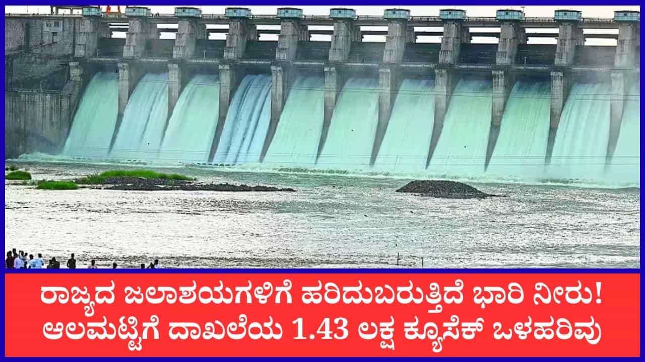 Karnataka Dam Water Level: ಒಂದೇ ದಿನದಲ್ಲಿ ಕೆಆರ್ಎಸ್ಗೆ 1 ಟಿಎಂಸಿ ನೀರು: ಲಿಂಗನಮಕ್ಕಿ, ಭದ್ರಾ, ಹೇಮಾವತಿ ಜಲಾಶಯಗಳ ಇಂದಿನ ಒಳಹರಿವು ಹೇಗಿದೆ? Karnataka Dam Water Level: ಒಂದೇ ದಿನದಲ್ಲಿ ಕೆಆರ್ಎಸ್ಗೆ 1 ಟಿಎಂಸಿ ನೀರು: ಲಿಂಗನಮಕ್ಕಿ, ಭದ್ರಾ, ಹೇಮಾವತಿ ಜಲಾಶಯಗಳ ಇಂದಿನ ಒಳಹರಿವು ಹೇಗಿದೆ?