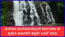 ಮಳೆಗಾಲದಲ್ಲಿ ಕರ್ನಾಟಕದ ಈ ಸ್ಥಳಗಳಿಗೆ ತಪ್ಪದೇ ಭೇಟಿ ನೀಡಿ