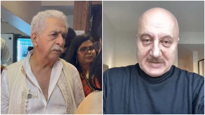 ಅನುಪಮ್ ಖೇರ್ ಬಗ್ಗೆ ನಾಸಿರುದ್ದೀನ್ ಶಾ ಮಾತನಾಡಿದ್ದ ವಿಡಿಯೋ ವೈರಲ್