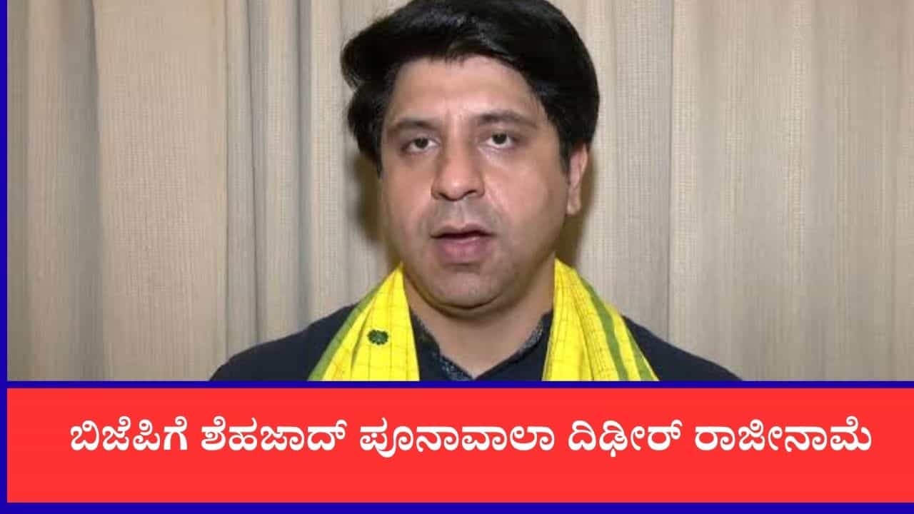 ಬಿಜೆಪಿಗೆ ಶೆಹಜಾದ್ ಪೂನಾವಾಲಾ ದಿಢೀರ್ ರಾಜೀನಾಮೆ: ಹೈಕಮಾಂಡ್‌ಗೆ ಪತ್ರ, ಸದ್ಯದಲ್ಲೇ ಅಧಿಕೃತ ಸ್ಪಷ್ಟನೆ