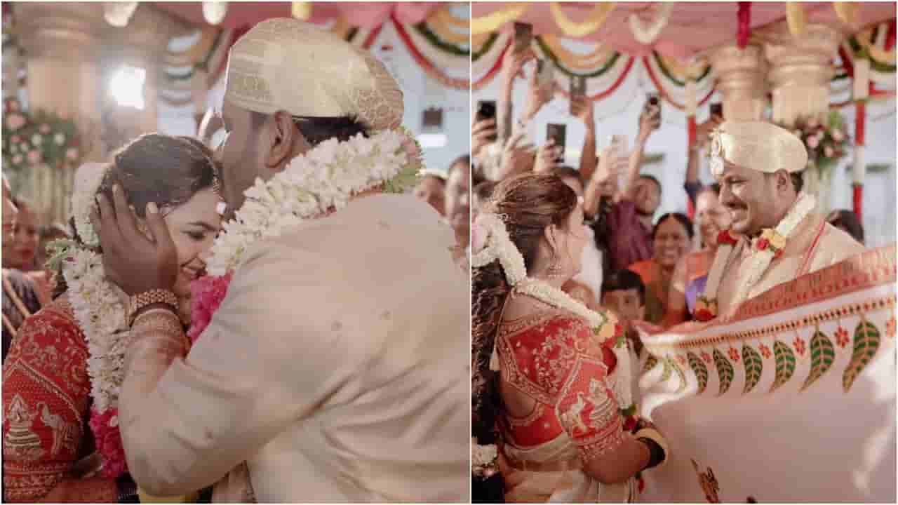ದಾಂಪತ್ಯ ಜೀವನಕ್ಕೆ ಕಾಲಿಟ್ಟ ‘ಗಿಚ್ಚಿ ಗಿಲಿಗಿಲಿ ಖ್ಯಾತಿಯ ಪ್ರಶಾಂತ್ ಗೌಡ -ಕೃತಿ ಗೌಡ