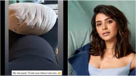 ‘ಇದು ನನ್ನ ಸಿಕ್ಸ್​ ಪ್ಯಾಕ್’; ಬೇಬಿ ಬಂಪ್ ಫೋಟೋ ಹಂಚಿಕೊಂಡ ನಟಿ ಸಮಂತಾ