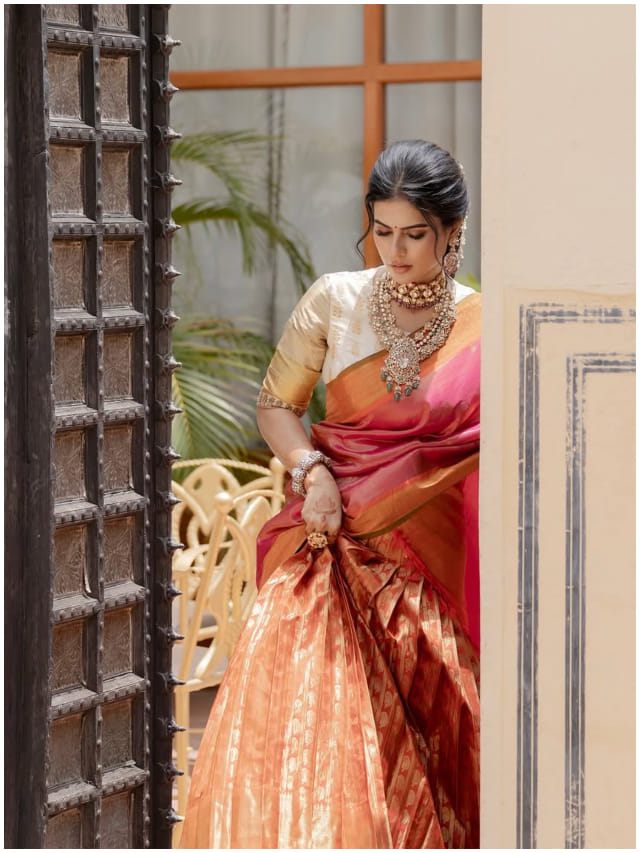 ಮದುವೆಯಾದ ಖುಷಿಯಲ್ಲಿ ಶರ್ಮಿಳಾ ಮಾಂಡ್ರೆ ಫೋಟೋಶೂಟ್