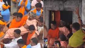 33 ದಿನ ಬಳಿಕ ಶಿವಯೋಗ ಸಮಾಧಿಯಿಂದ ಹೊರಬಂದು ದರ್ಶನ ನೀಡಿದ ಶ್ರೀಗಳು