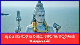 ಶ್ರಾವಣ ಮಾಸದಲ್ಲಿ ಈ ರೀತಿ ಕನಸು ಬೀಳುವುದು ಮನೆ, ಆರೋಗ್ಯ ಶುಭ ಫಲಗಳ ಸೂಚನೆ
