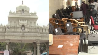 20 ವರ್ಷವಾದ್ರೂ ಕೊಡದ ಗೊಮ್ಮಟೇಶ್ವರನ ಮಹಾಮಸ್ತಕಾಭಿಷೇಕದ ಬಿಲ್: ಸರ್ಕಾರಿ ಕಚೇರಿ ಜಪ್ತಿ