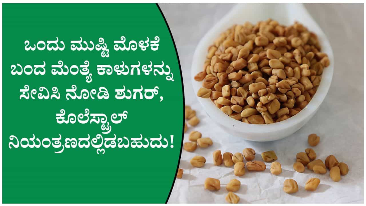 ತೂಕ ಇಳಿಕೆ, ಜೀರ್ಣಕ್ರಿಯೆ, ಹೃದಯ ಆರೋಗ್ಯ ಕಾಪಾಡಲು ಒಂದು ಮುಷ್ಟಿ ಮೊಳಕೆ ಬಂದ ಮೆಂತ್ಯೆ ಸಾಕು..! ತೂಕ ಇಳಿಕೆ, ಜೀರ್ಣಕ್ರಿಯೆ, ಹೃದಯ ಆರೋಗ್ಯ ಕಾಪಾಡಲು ಒಂದು ಮುಷ್ಟಿ ಮೊಳಕೆ ಬಂದ ಮೆಂತ್ಯೆ ಸಾಕು..!