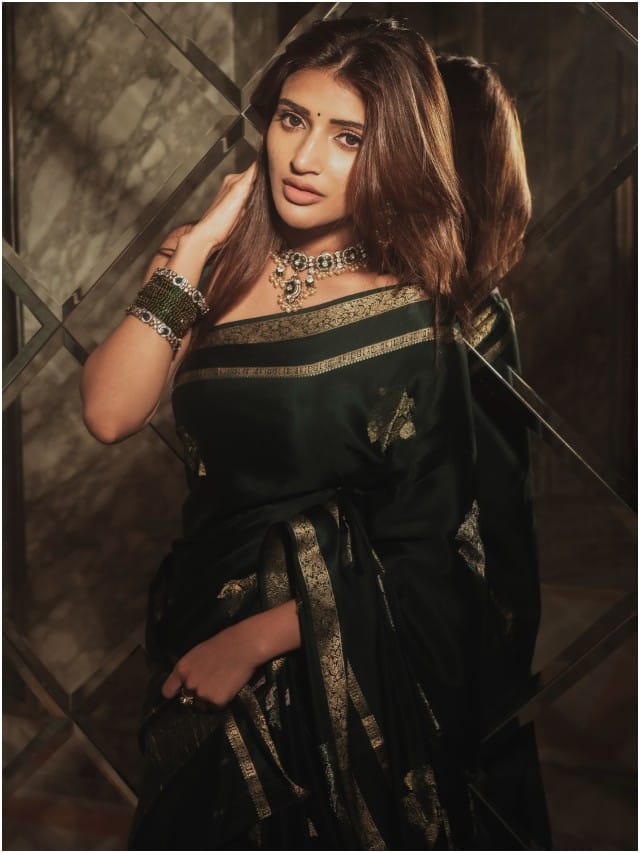 ಶ್ರೀಲೀಲಾ ಸೀರೆ ಲುಕ್ಗೆ ಫ್ಯಾನ್ಸ್ ಫುಲ್ ಖುಷ್