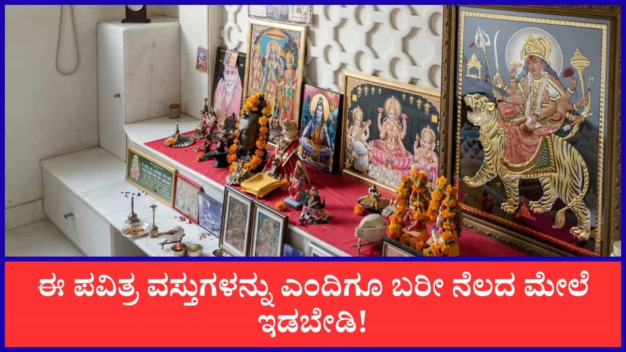 Sanatana Dharma: ಶಾಸ್ತ್ರಗಳ ಪ್ರಕಾರ ಈ ವಸ್ತುಗಳನ್ನು ಎಂದಿಗೂ ಬರೀ ನೆಲದ ಮೇಲೆ ಇಡಲೇಬಾರದು!