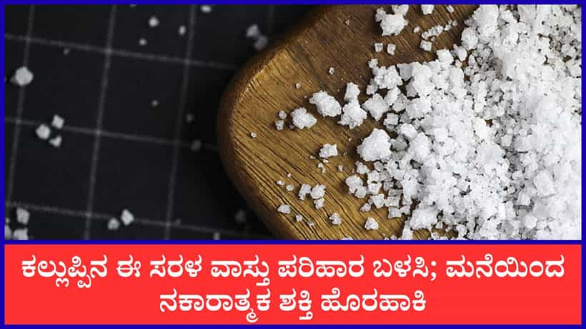 Rock Salt Vastu Tips: ಮನೆಯ ನಾಲ್ಕು ಮೂಲೆಗಳಲ್ಲಿ ಕಲ್ಲುಪ್ಪು ಇಡಿ; ಪ್ರಯೋಜನ ಸಾಕಷ್ಟಿವೆ