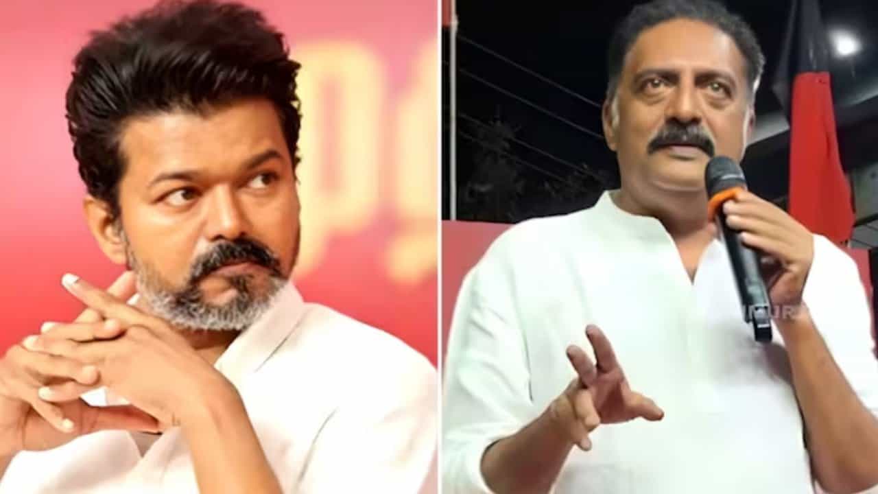 ವಿಜಯ್ ಬಗ್ಗೆ ಪ್ರಕಾಶ್ ರೈ ಟೀಕೆ, ಮಾರನೇಯ ದಿನ ಸೆಟ್ನಲ್ಲಿ ನಡೆದಿದ್ದೇನು? ವಿಜಯ್ ಬಗ್ಗೆ ಪ್ರಕಾಶ್ ರೈ ಟೀಕೆ, ಮಾರನೇಯ ದಿನ ಸೆಟ್ನಲ್ಲಿ ನಡೆದಿದ್ದೇನು?