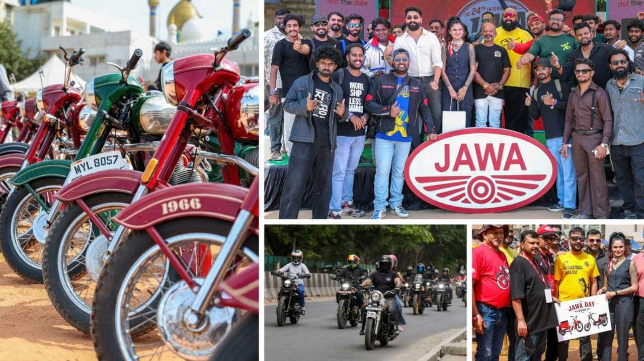ಬೆಂಗಳೂರಿನ ರಸ್ತೆಗಳಲ್ಲಿ ‘ವಿಂಟೇಜ್’ ವೈಭವ: ಜಾಗತಿಕ ಮಟ್ಟದಲ್ಲಿ ಧೂಳೆಬ್ಬಿಸಿದ ಜಾವಾ-ಯೆಜ್ಡಿ ಬೈಕ್ ಪ್ರೇಮಿಗಳ ಅದ್ದೂರಿ ಹಬ್ಬ! ಬೆಂಗಳೂರಿನ ರಸ್ತೆಗಳಲ್ಲಿ ‘ವಿಂಟೇಜ್’ ವೈಭವ: ಜಾಗತಿಕ ಮಟ್ಟದಲ್ಲಿ ಧೂಳೆಬ್ಬಿಸಿದ ಜಾವಾ-ಯೆಜ್ಡಿ ಬೈಕ್ ಪ್ರೇಮಿಗಳ ಅದ್ದೂರಿ ಹಬ್ಬ!