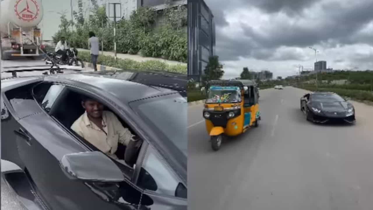 ಆಟೋ ಚಾಲಕ ಕೇಳಿದ್ದಕ್ಕೆ ಲ್ಯಾಂಬೋರ್ಗಿನಿ ಕೀಯನ್ನೇ ಕೊಟ್ಟ ಉದ್ಯಮಿ: ವಿಡಿಯೋ ವೈರಲ್ ಆಟೋ ಚಾಲಕ ಕೇಳಿದ್ದಕ್ಕೆ ಲ್ಯಾಂಬೋರ್ಗಿನಿ ಕೀಯನ್ನೇ ಕೊಟ್ಟ ಉದ್ಯಮಿ: ವಿಡಿಯೋ ವೈರಲ್