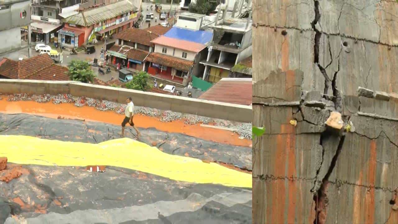 ಶೃಂಗೇರಿಯಲ್ಲೂ ಭೂಕುಸಿತದ ಆತಂಕ: ಬಿರುಕುಗೊಂಡ ಬೃಹತ್ ತಡೆಗೋಡೆ ಶೃಂಗೇರಿಯಲ್ಲೂ ಭೂಕುಸಿತದ ಆತಂಕ: ಬಿರುಕುಗೊಂಡ ಬೃಹತ್ ತಡೆಗೋಡೆ