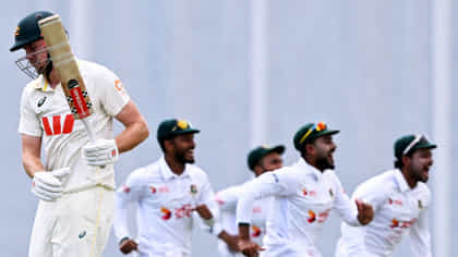 AUS vs BAN: ಬೌಲರ್​ಗಳ ಪರಾಕ್ರಮ: ಮೊದಲ ದಿನವೇ 18 ವಿಕೆಟ್ ಪತನ
