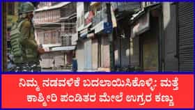 ಮತ್ತೆ ಕಾಶ್ಮೀರಿ ಪಂಡಿತರ ಮೇಲೆ ಉಗ್ರರ ಕಣ್ಣು