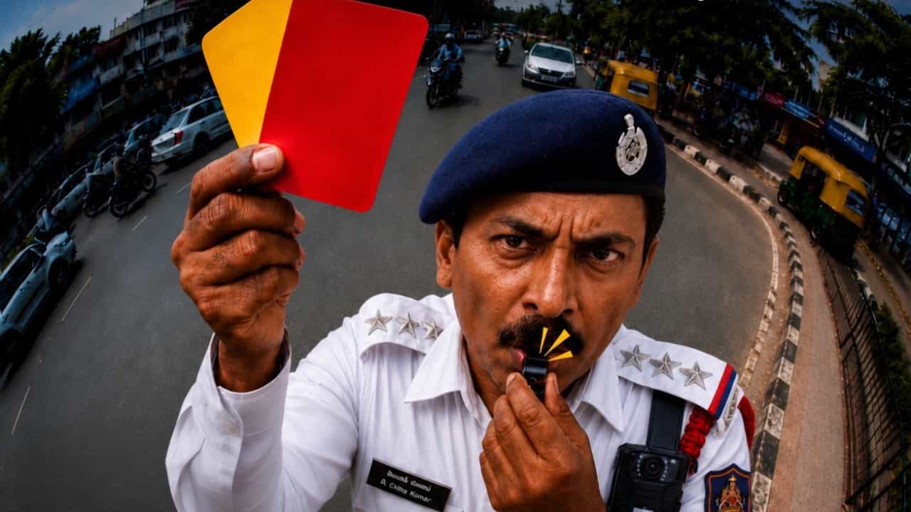 ಬೆಂಗಳೂರು: ಕುಡುಕ ಟ್ಯಾಂಕರ್ ಚಾಲಕರಿಗೆ ಬಿಸಿ ಮುಟ್ಟಿಸಿದ ಟ್ರಾಫಿಕ್ ಪೊಲೀಸರು