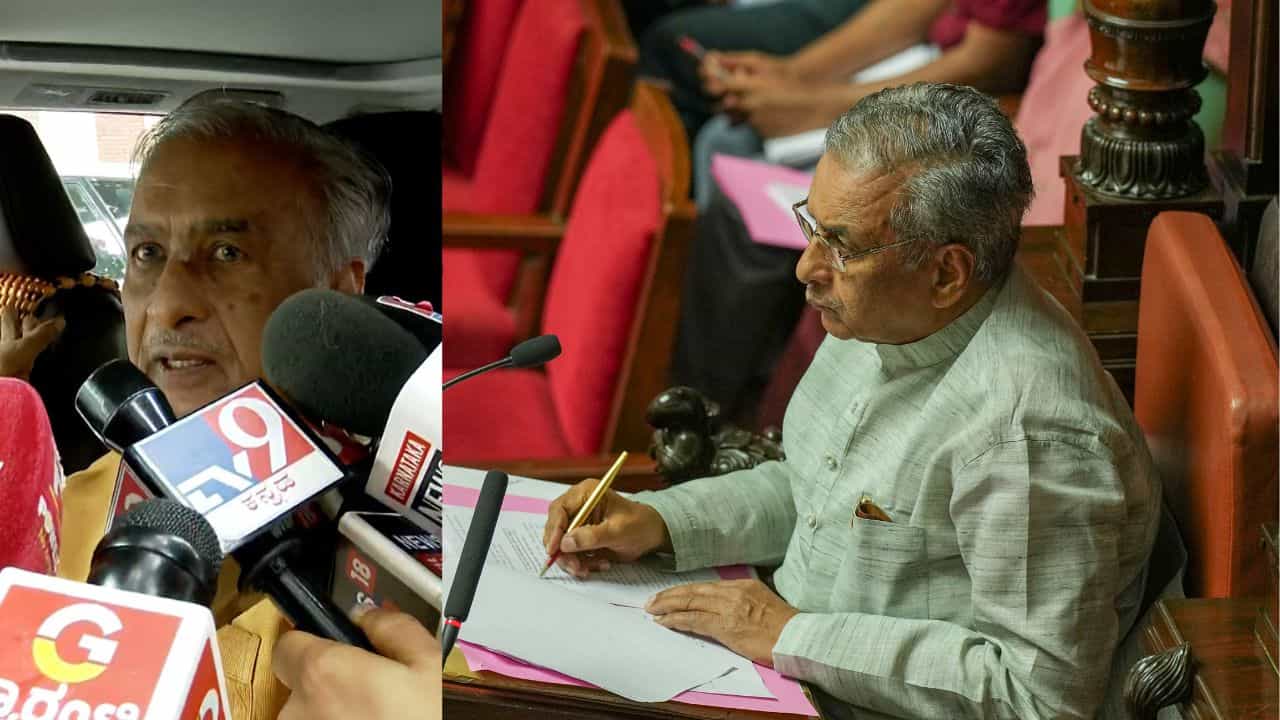 ಕಾಂಗ್ರೆಸಿಗರ ಮನವೊಲಿಕೆಗೆ ಮಣಿದ ಬಸವರಾಜ ಹೊರಟ್ಟಿ: ಸಭಾಪತಿ ಸ್ಥಾನಕ್ಕೆ ರಾಜೀನಾಮೆ ಕಾಂಗ್ರೆಸಿಗರ ಮನವೊಲಿಕೆಗೆ ಮಣಿದ ಬಸವರಾಜ ಹೊರಟ್ಟಿ: ಸಭಾಪತಿ ಸ್ಥಾನಕ್ಕೆ ರಾಜೀನಾಮೆ
