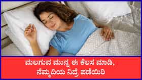 ಉತ್ತಮ ನಿದ್ರೆ ಪಡೆಯಲು ರಾತ್ರಿ ಮಲಗುವ ಮುನ್ನ ಏನು ಮಾಡಬೇಕು?