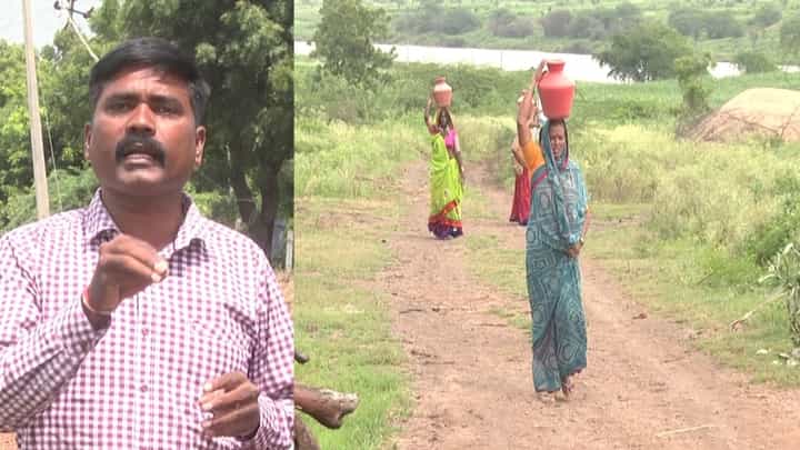 ಪಕ್ಕದಲ್ಲೇ ಮಾಂಜ್ರಾ ನದಿ ಇದ್ದರೂ ಬೀದರ್ನ ಇಸ್ಲಾಂಪುರ ತಾಂಡಾದಲ್ಲಿ ನೀರಿಗಾಗಿ ತಪ್ಪದ ಪರದಾಟ ಪಕ್ಕದಲ್ಲೇ ಮಾಂಜ್ರಾ ನದಿ ಇದ್ದರೂ ಬೀದರ್ನ ಇಸ್ಲಾಂಪುರ ತಾಂಡಾದಲ್ಲಿ ನೀರಿಗಾಗಿ ತಪ್ಪದ ಪರದಾಟ