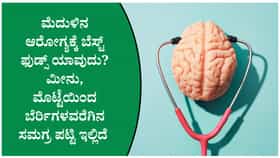 ದಿನನಿತ್ಯದ ಆಹಾರದಲ್ಲೇ ಇದೆ ಮೆದುಳಿನ ಆರೋಗ್ಯದ ಗುಟ್ಟು!