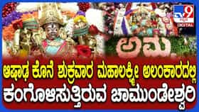 Video: ಆಷಾಢದ ಕೊನೆಯ ಶುಕ್ರವಾರ; ಮಹಾಲಕ್ಷ್ಮೀ ಅಲಂಕಾರದಲ್ಲಿ ಕಂಗೊಳಿಸಿದ ಚಾಮುಂಡೇಶ್ವರಿ