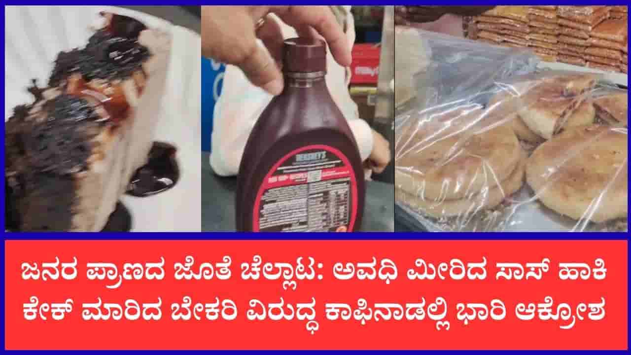 ಕಾಫಿನಾಡಿನಲ್ಲಿ ಖಾದ್ಯಪ್ರಿಯರಿಗೆ ಶೋಕಿಂಗ್: ವಡೆಯಲ್ಲಿ ಸತ್ತ ಹಲ್ಲಿ, ಬೇಕರಿಯಲ್ಲಿ ಅವಧಿ ಮೀರಿದ ಸಾಸ್ ಬಳಸಿ ಕೊಳೆತ ಕೇಕ್ ಮಾರಾಟ