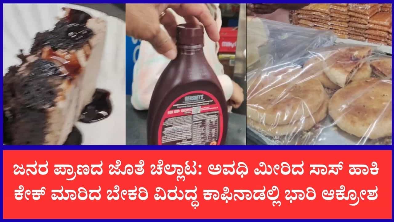 ಕಾಫಿನಾಡಿನಲ್ಲಿ ಖಾದ್ಯಪ್ರಿಯರಿಗೆ ಶೋಕಿಂಗ್: ವಡೆಯಲ್ಲಿ ಸತ್ತ ಹಲ್ಲಿ, ಬೇಕರಿಯಲ್ಲಿ ಅವಧಿ ಮೀರಿದ ಸಾಸ್ ಬಳಸಿ ಕೊಳೆತ ಕೇಕ್ ಮಾರಾಟ ಕಾಫಿನಾಡಿನಲ್ಲಿ ಖಾದ್ಯಪ್ರಿಯರಿಗೆ ಶೋಕಿಂಗ್: ವಡೆಯಲ್ಲಿ ಸತ್ತ ಹಲ್ಲಿ, ಬೇಕರಿಯಲ್ಲಿ ಅವಧಿ ಮೀರಿದ ಸಾಸ್ ಬಳಸಿ ಕೊಳೆತ ಕೇಕ್ ಮಾರಾಟ