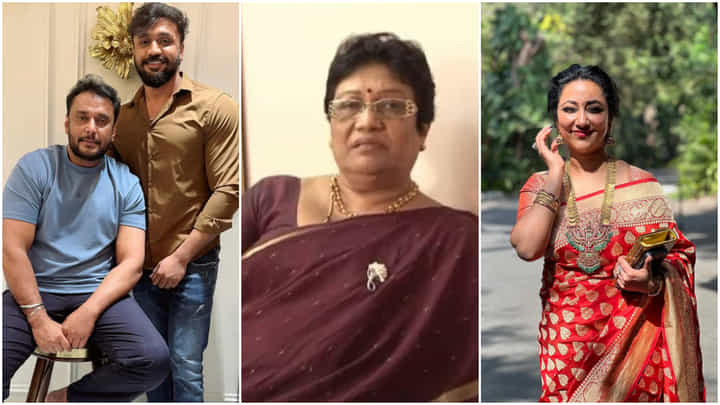 ದರ್ಶನ್ ನೋಡಲು ಒಟ್ಟಿಗೆ ಜೈಲಿಗೆ ಬಂದ ಮೀನಾ ತೂಗುದೀಪ, ಧನ್ವೀರ್ ಗೌಡ, ವಿಜಯಲಕ್ಷ್ಮಿ ದರ್ಶನ್ ನೋಡಲು ಒಟ್ಟಿಗೆ ಜೈಲಿಗೆ ಬಂದ ಮೀನಾ ತೂಗುದೀಪ, ಧನ್ವೀರ್ ಗೌಡ, ವಿಜಯಲಕ್ಷ್ಮಿ