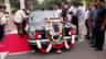 ದೇವರಾಜ ಅರಸು ಅವರ ವಿಂಟೇಜ್ ಕಾರಿನಲ್ಲಿ ಡಿಸಿಎಂ, ಸಚಿವರ ಸವಾರಿ