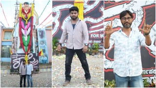 ದರ್ಶನ್ ಅಭಿಮಾನಿಯಾಗಿ ಡಿ ಬಾಸ್ ಕಟೌಟ್ ಮುಂದೆ ‘ದೇವಿ’ ಹೀರೋ ಚೇತನ್‌ ಸಾಹಸ