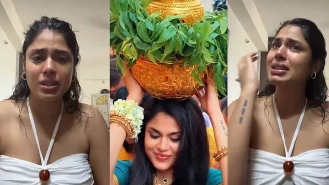 ಹಿಂದೂ ಹಬ್ಬದಲ್ಲಿ ಪಾಲ್ಗೊಂಡಿದ್ದಕ್ಕೆ ಟೀಕೆ, ನಿಂದನೆ: ಕಣ್ಣೀರು ಹಾಕಿದ ನಟಿ ಫಾರಿಯಾ ಹಿಂದೂ ಹಬ್ಬದಲ್ಲಿ ಪಾಲ್ಗೊಂಡಿದ್ದಕ್ಕೆ ಟೀಕೆ, ನಿಂದನೆ: ಕಣ್ಣೀರು ಹಾಕಿದ ನಟಿ ಫಾರಿಯಾ