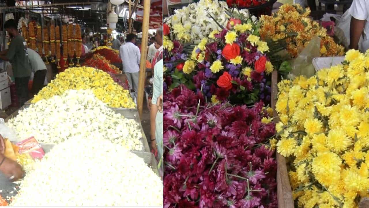 ರೈತರ ಮೊಗದಲ್ಲಿ ನಗು ತಂದ ವರಮಹಾಲಕ್ಷ್ಮಿ: ಬರಗಾಲದಲ್ಲೂ ಹೂವು ಬೆಳೆಗಾರರಿಗೆ ಒಲಿದ ಭಾಗ್ಯಲಕ್ಷ್ಮಿ
