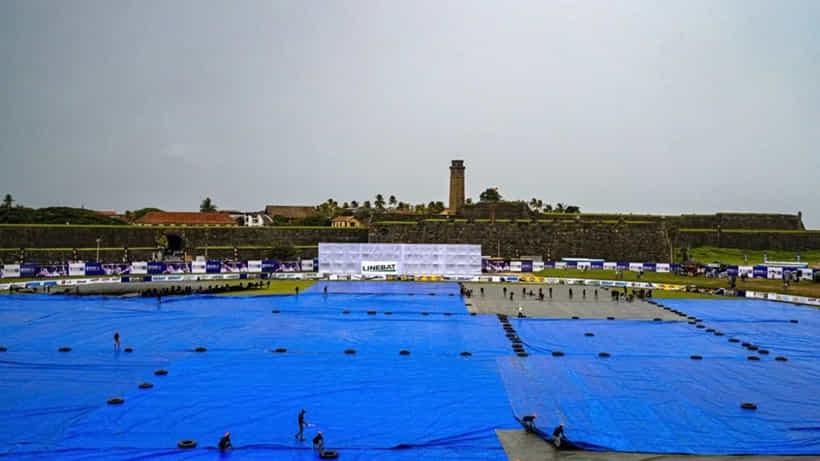 IND vs SL: ಶೇ. 82 ರಷ್ಟು ಮಳೆ..! ಗಾಲೆ ಟೆಸ್ಟ್ ಮೊದಲ ದಿನದಾಟ ನಡೆಯುವುದು ಅನುಮಾನ